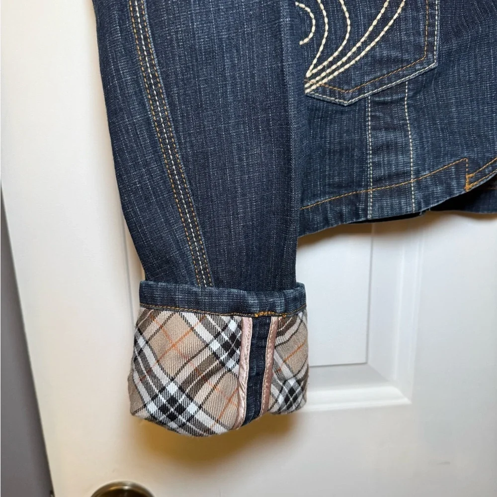 Anisette denim fitted